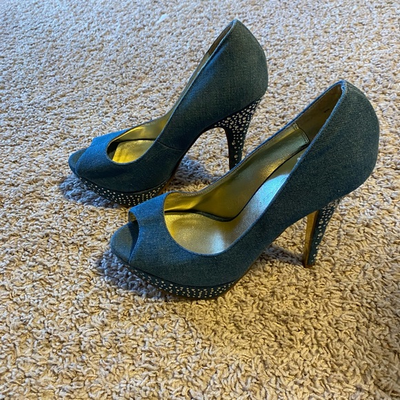 Lot of 3 pairs of Mariah Carey heels size 8 - Picture 1 of 9